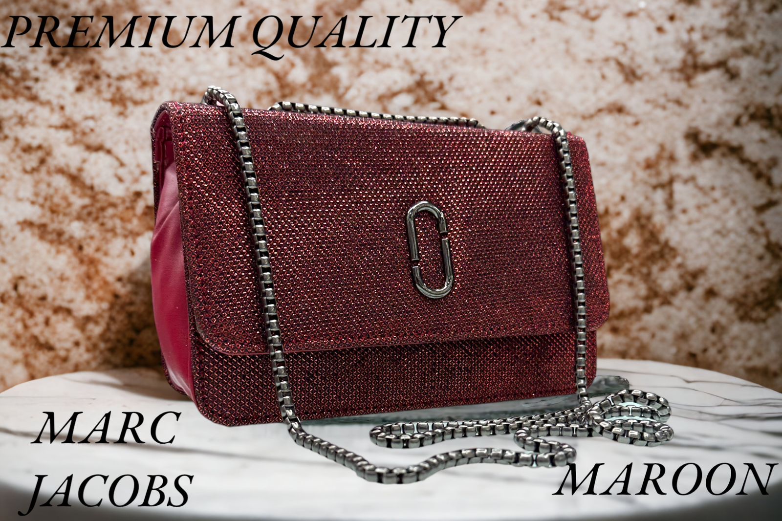 Cozy Chic: Marc Jacobs Fleece Cross-Body Bag